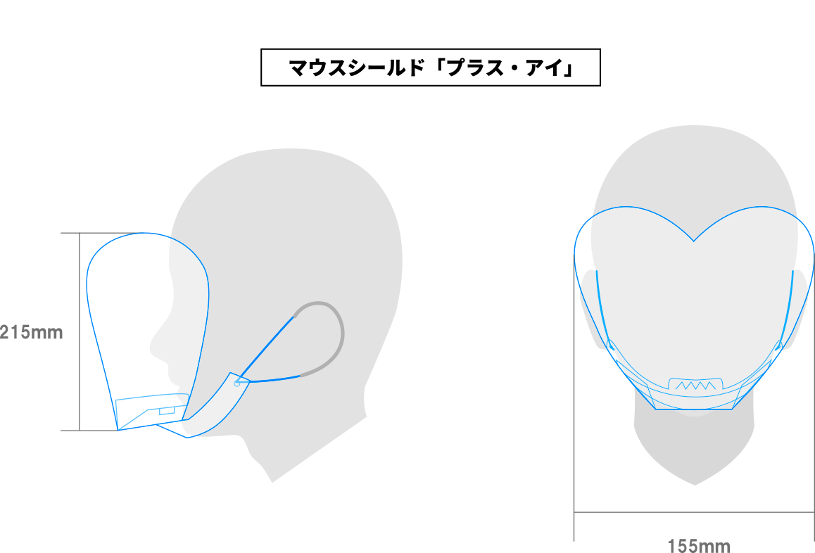 着用時寸法図