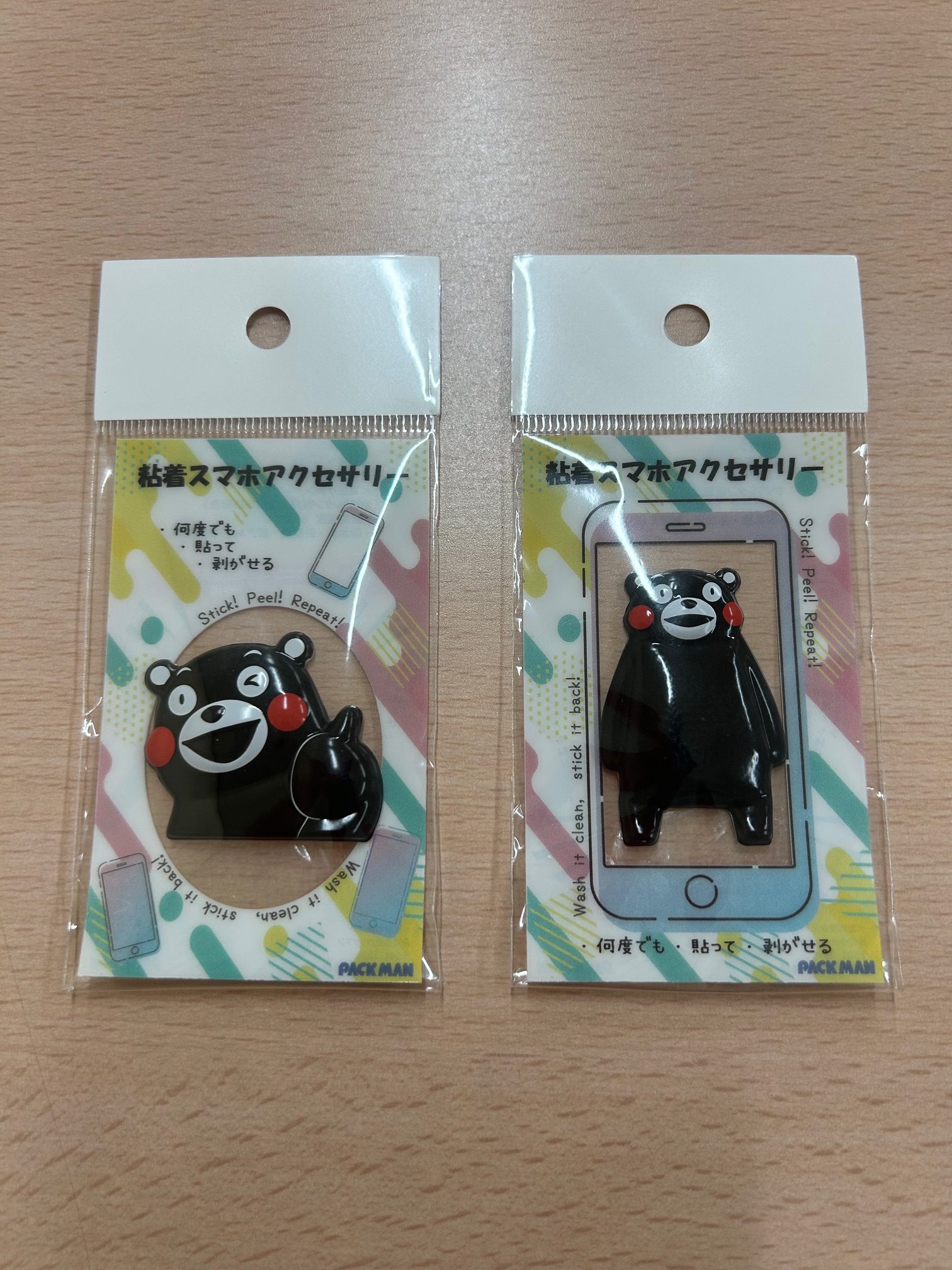 粘着スマホアクセサリー　　くまモン