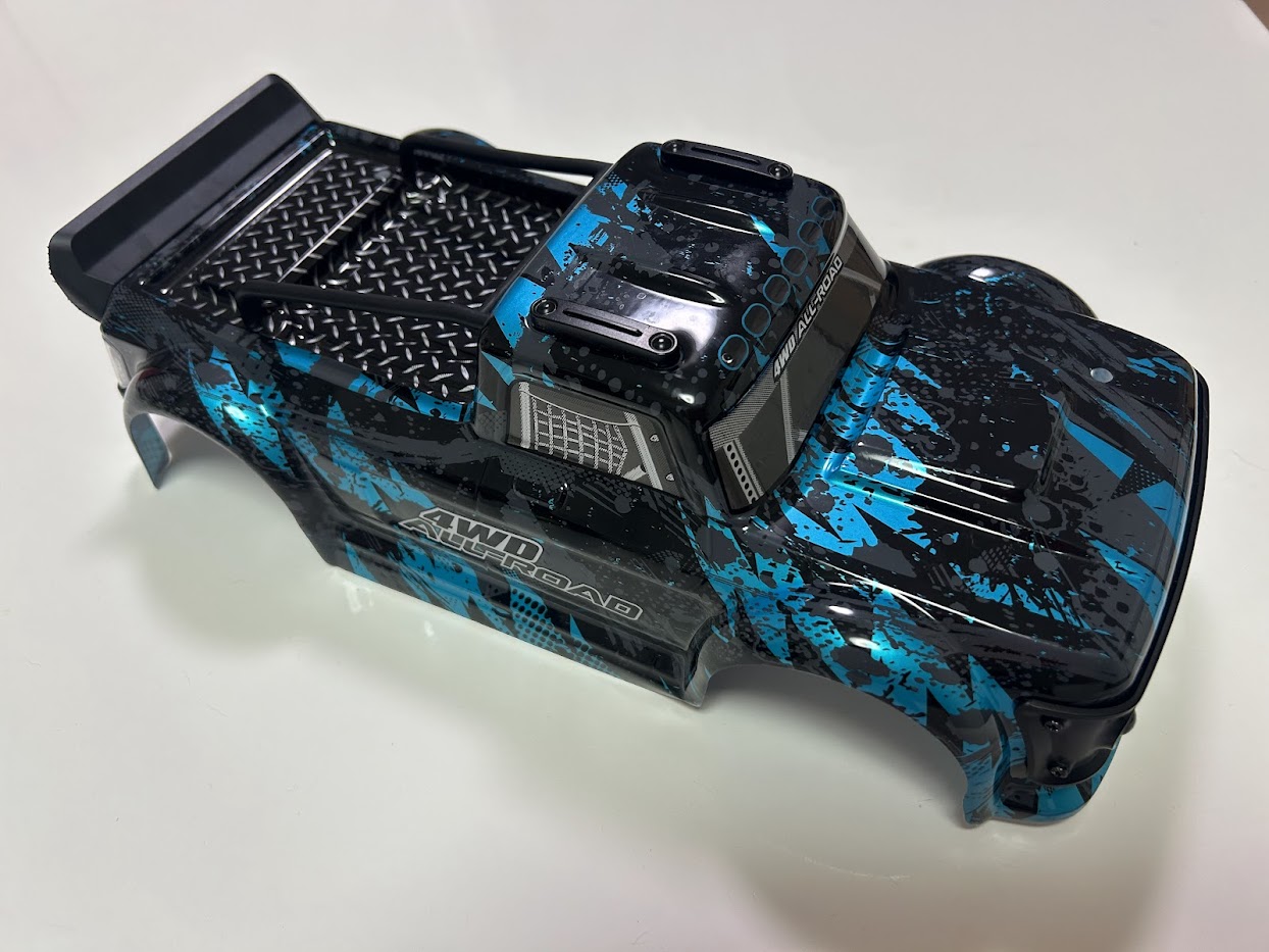 ホビーＣＡＲ ＢＯＤＹを   カラフルに作成